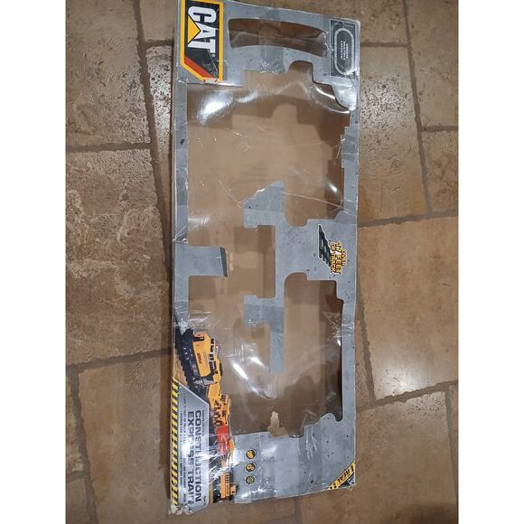 STORAGE BOX For 2014 Toy State CAT Caterpillar Construction Express Train Empty - Picture 9 of 16